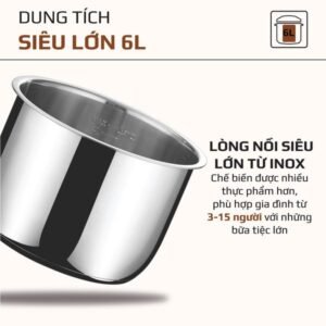 Nồi Áp Suất Điện Đa Năng OLIVO PC60 - hinh 05