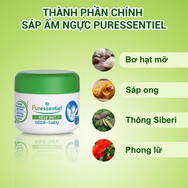 Baby Night Care - Sáp Ấm Ngực Puressentiel - hinh 03