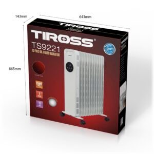 Sưởi dầu 13 thanh Tiross TS9221 - hinh 09