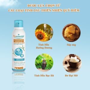 Xịt giảm đau cơ khớp thương hiệu Puressentiel - hinh 03