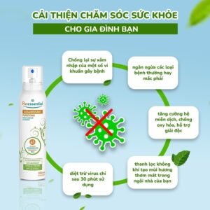 Xịt Kháng Khuẩn Ngăn Ngừa Dịch Bệnh Puressentiel - hinh 04