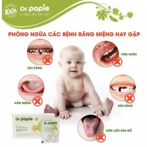 Gạc Rơ Miệng Dr.Papie (30 gói/hộp) - hinh 05