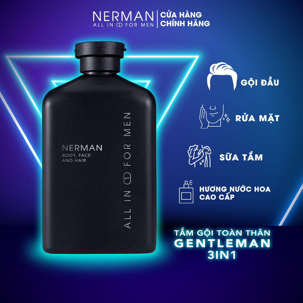 Sữa Tắm Gentleman Nerman 3 Trong 1 - hinh 02
