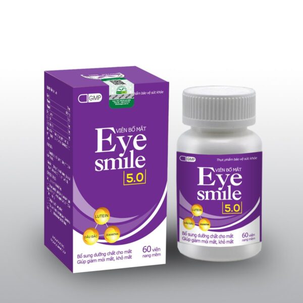 Viên Bổ Mắt Eye Smile 5.0 (Hộp 01 Lọ X 60 Viên)