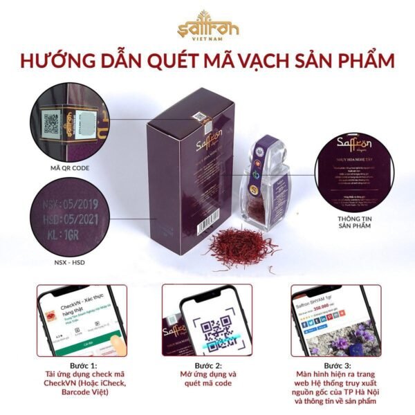 Saffron SHYAM 1 gram - hinh 8