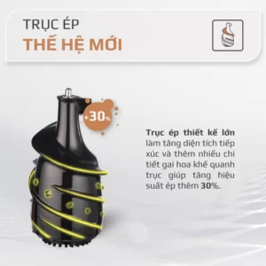 Máy Ép Chậm OLIVO SJ200 Đa Năng - hinh 04