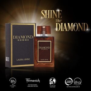 Nước hoa Nam Diamond Homme Brown 45ml - hinh 03