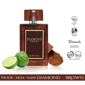 Nước hoa Nam Diamond Homme Brown 45ml - hinh 04