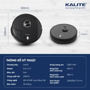 Robot Hút Bụi Kalite KVC 2171 - hinh 07