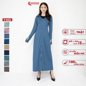 Áo Chống Nắng Nữ CARDINA 2 Lớp - hinh 06