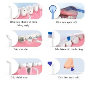 Máy Tăm Nước Unifeel HF-6 Cầm Tay - hinh 05