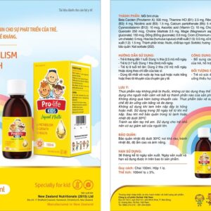 Siro PRO-LIFE KIDS Liquid Multi tăng cường miễn dịch - hinh 01