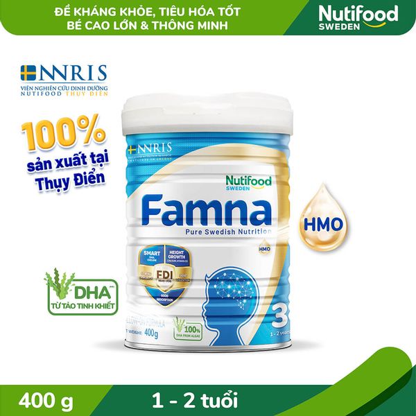 Sữa Bột Famna step 3 (12-24 tháng tuổi) Lon 400g - hinh 01