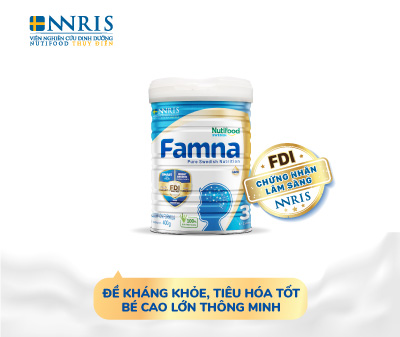 Sữa Bột Famna step 3 (12-24 tháng tuổi) Lon 400g - hinh 03