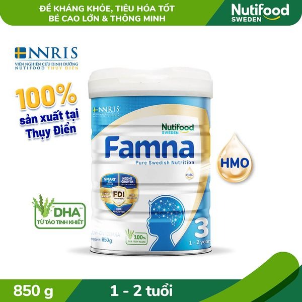 Sữa Bột Famna step 3 (12-24 tháng tuổi) Lon 850g - hinh 01