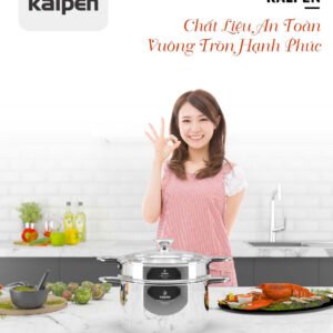 Xửng hấp Inox 304 thông minh Kalpen SSK-28 - hinh 06
