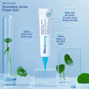 Gel bôi trị mụn Blissberry Pureskin Acne Fixer K21 - hinh 07