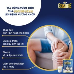 Sữa Xương Khớp Gosure Canxi Mỹ 400g - hinh 03
