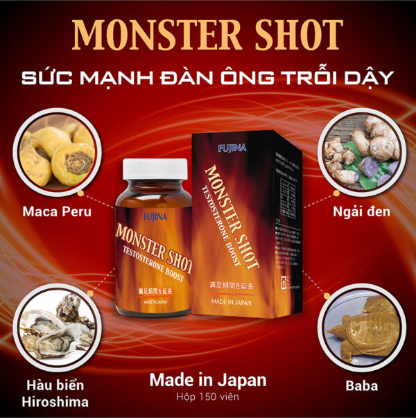 Viên Tăng Cường Sinh Lý Nam Monster Shot FUJINA - hinh 04
