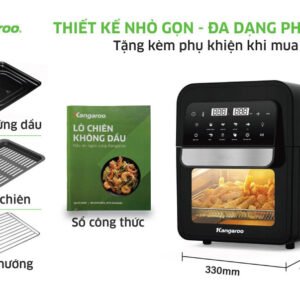 Nồi chiên không dầu Kangaroo KG6AF2A - hinh 02