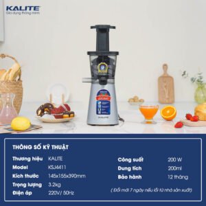 Máy Ép Chậm Kalite KSJ4411 - hinh 08