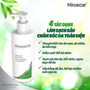 Sữa Rửa Mặt Ngừa Mụn Hiruscar Anti-Acne Cleanser+ 100ML - hinh 03