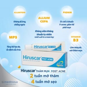 Gel Mờ Sẹo Mụn Và Thâm Mụn Hiruscar Post Acne 5G - hinh 04