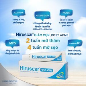 Gel Mờ Sẹo Mụn Và Thâm Mụn Hiruscar Post Acne 5G - hinh 02