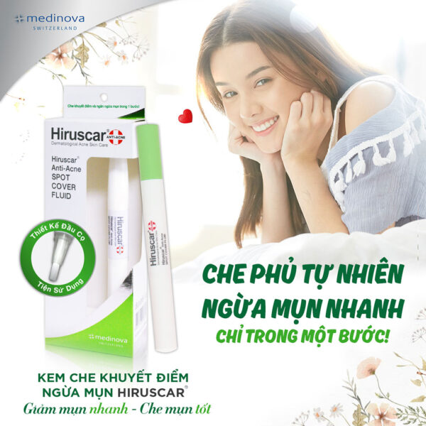 Hiruscar Anti-Acne Spot Cover Fluid - hinh -4