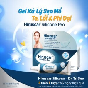 Gel Xử Lý Sẹo Mổ Hiruscar Silicone Pro 4G - hinh 02
