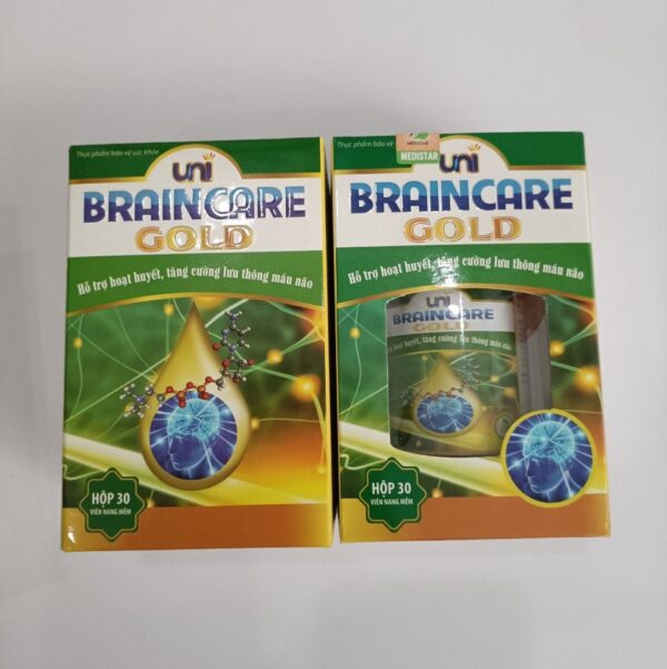Viên uống bổ não BrainCare Gold - Uni - hinh 03