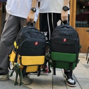 Balo Thời Trang Phối 2 Màu Cá Tính Ulzzang HR297 - Haras - hinh 06