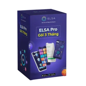 Phần Mềm Tiếng Anh ELSA Speak 3 Tháng - HInh 01