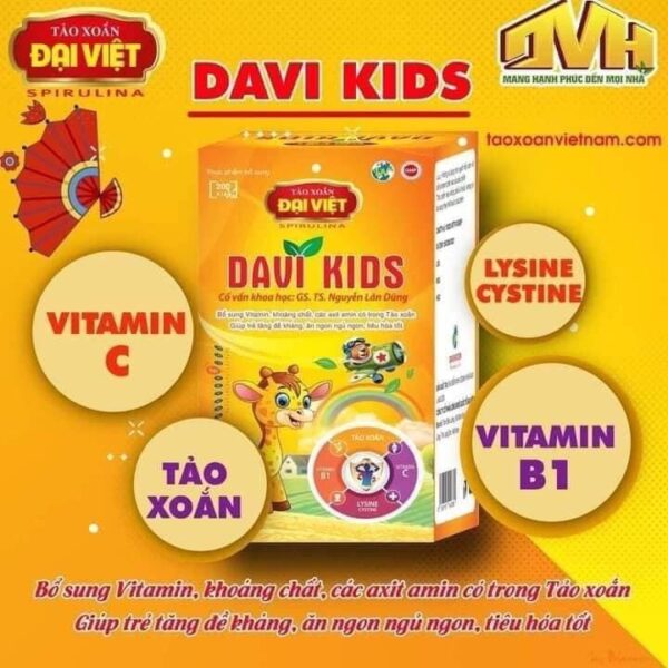 Tảo Xoắn Đại Việt Davi Kids - hinh 05