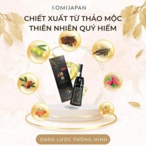 Lược nhuộm thảo dược Komi Japan - hinh 02