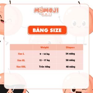 Bỉm Quần Momoji Siêu thấm hút - hinh 06