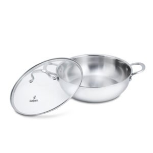 Chảo Lẩu Inox 304 Đúc Liền Nguyên Khối Kalpen - hinh 03