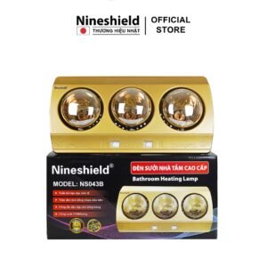 Đèn Sưởi Nhà Tắm 3 Bóng Nineshield NS043B hinh 06