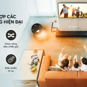 Quạt Sưởi Gốm Ceramic Mutosi MCH-2000L - hinh 04