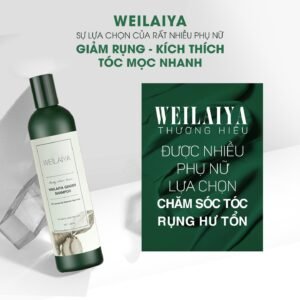 Dầu Gội Gừng Trắng Weilaiya Kích Thích Mọc Tóc 400ml