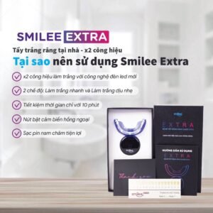 Bộ Kit Làm Trắng Răng Smilee Extra - hinh 06