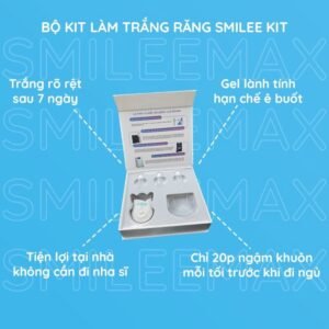 Bộ Kit Làm Trắng Răng Tại Nhà Smilee Max - hinh 05