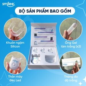 Bộ Kit Làm Trắng Răng Tại Nhà Smilee Max - hinh 08