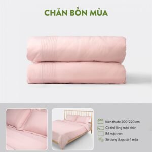 Bộ ga chun chần Pink MB2303PK - hinh 08