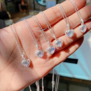 Dây Chuyền Bạc Ta Hình Trái Tim S990 -hinh 04