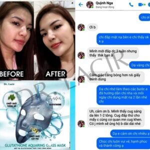 Mặt Nạ Thủy Tinh Glutathione Dr.Lacir - hinh 08