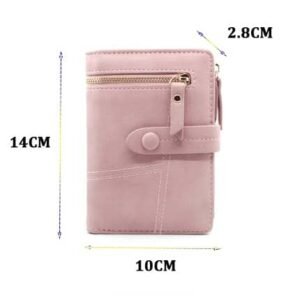 Ví Nữ Mini Ngắn Cầm Tay Cao Cấp Phong Cách Hàn Quốc JaneV TVNN135 - hinh 02
