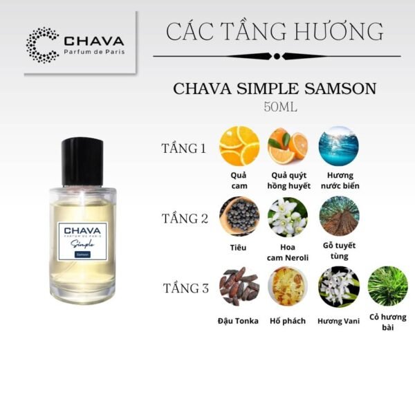 Nước Hoa Samson 50ml - Chava - hinh 02