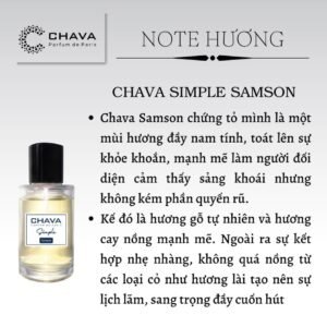 Nước Hoa Samson 50ml - Chava - hinh 03