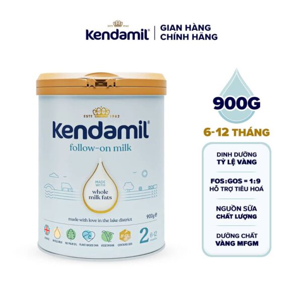 Sữa Bột Công Thức Kendamil Số 2 (900g) - hinh 01